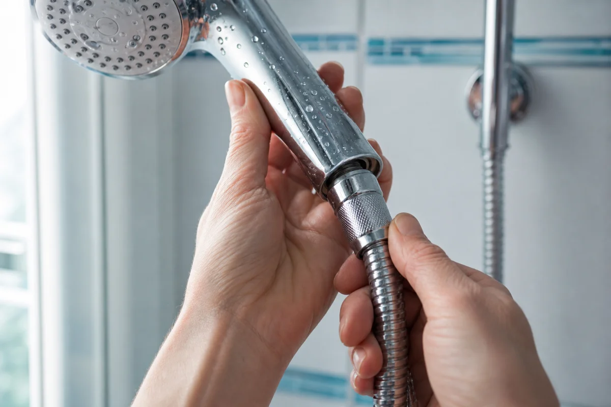 démonter pommeau de douche