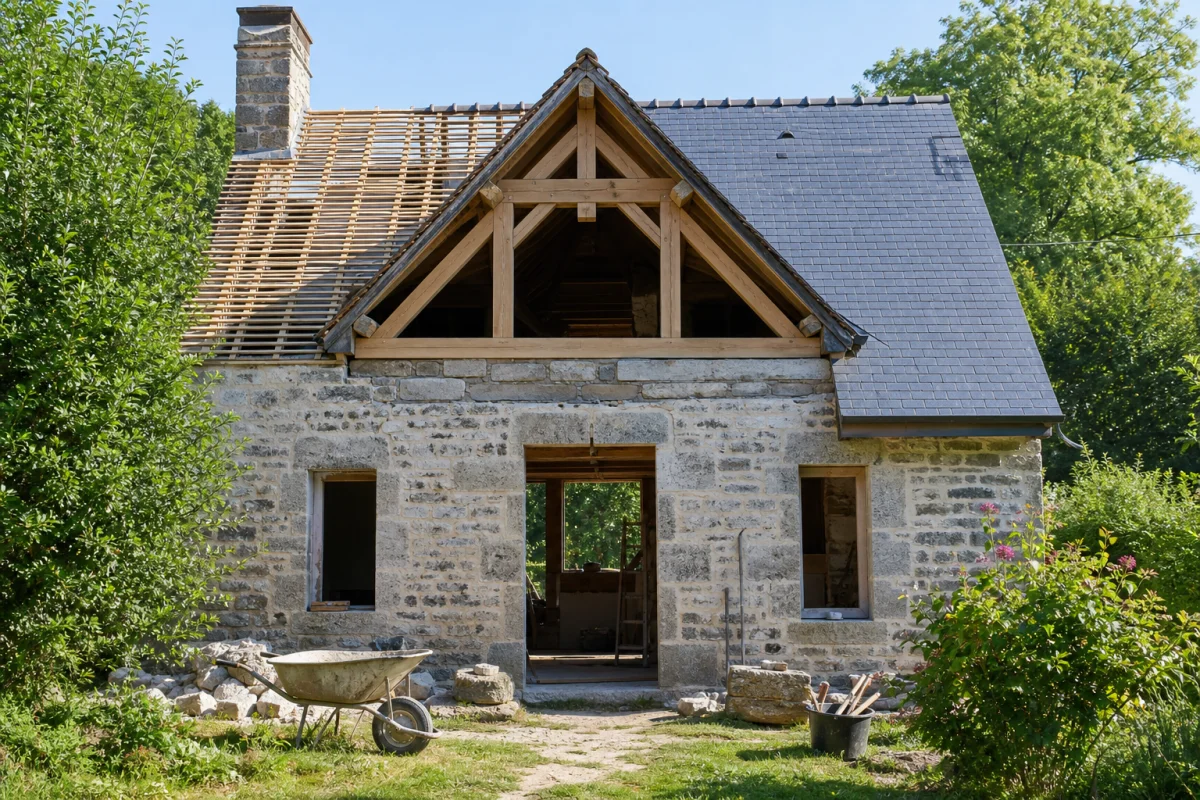 rénovation ancienne maison