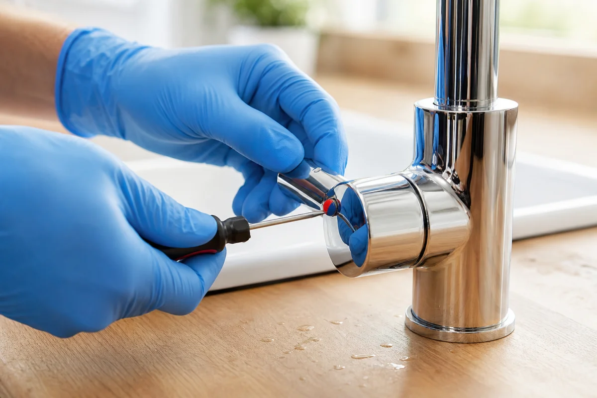 comment démonter un robinet mitigeur