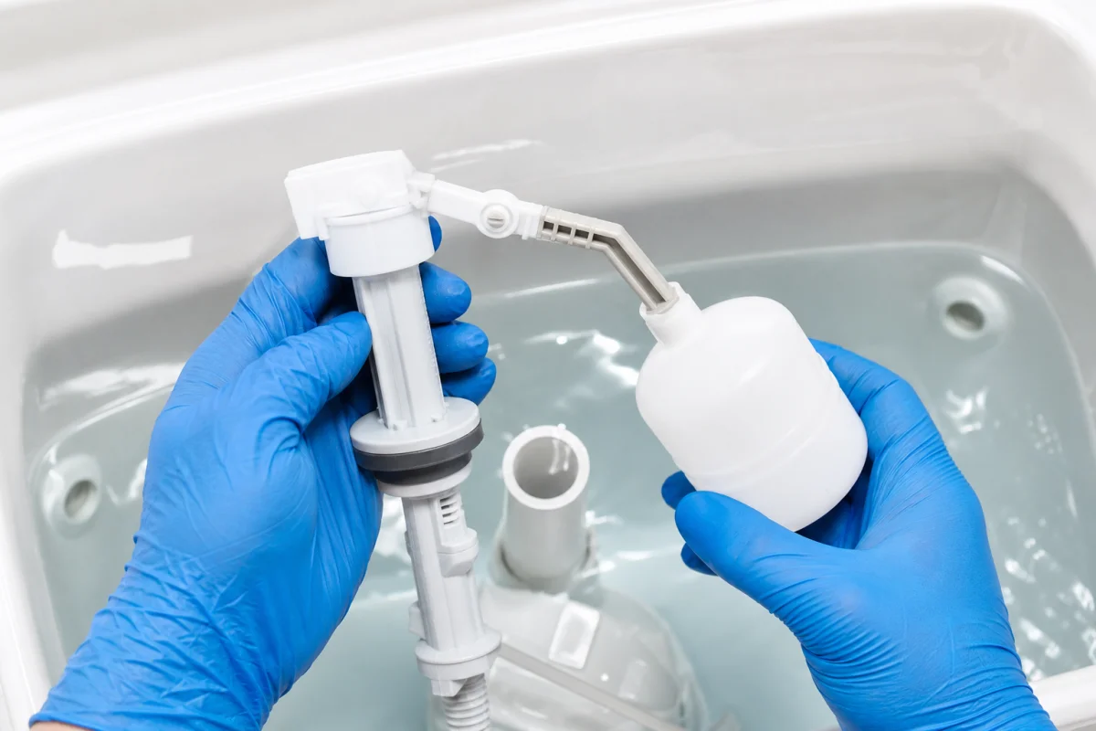 flotteur chasse d'eau ne remonte pas