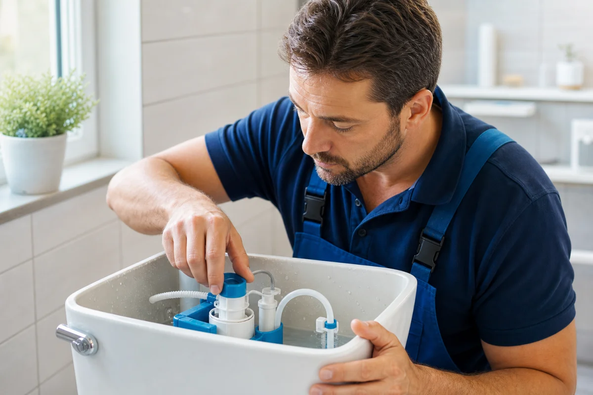 chasse d'eau qui ne se remplit pas vite