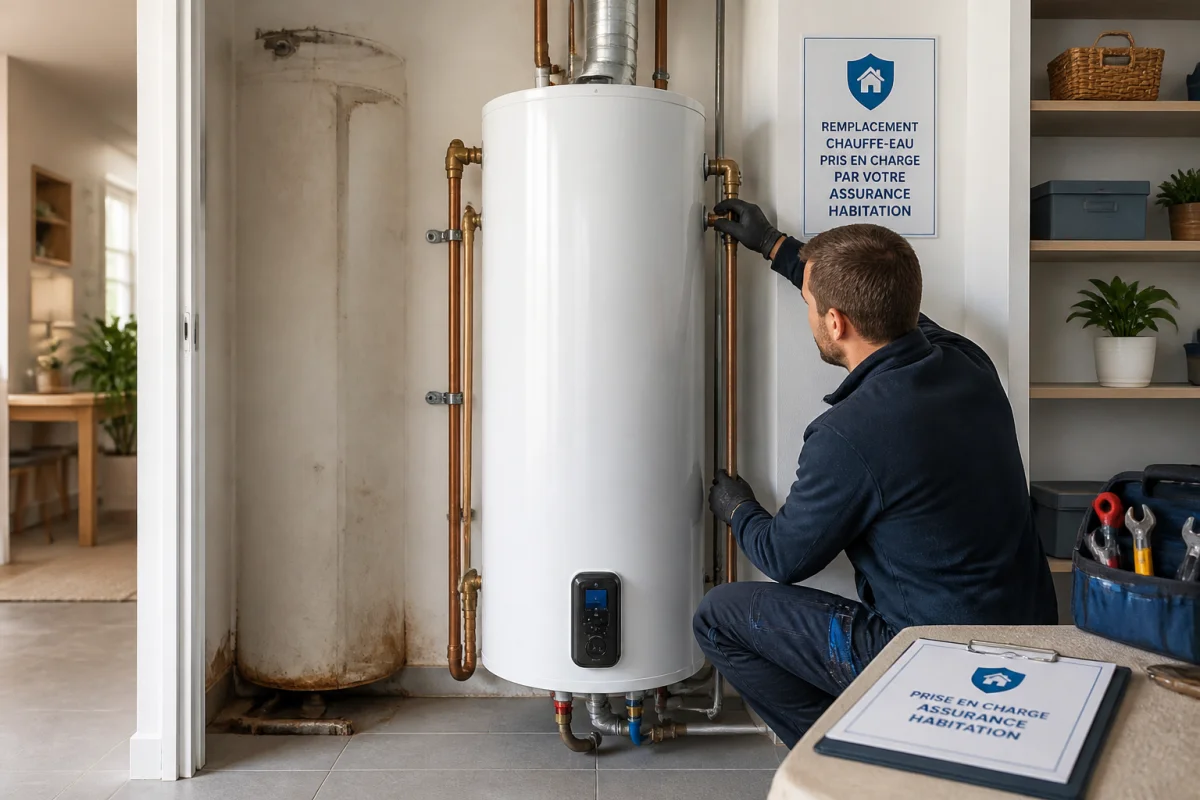 remplacement chauffe eau assurance habitation