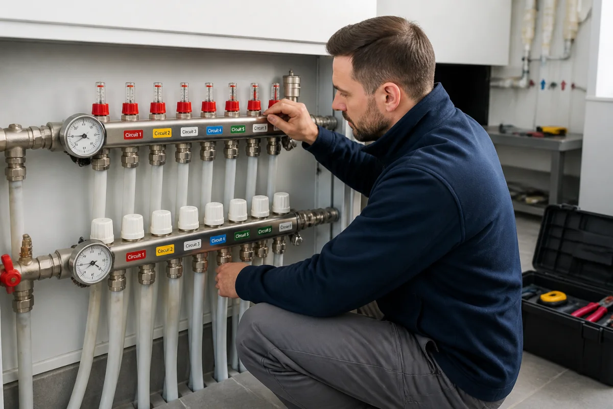 Entretien du chauffage au sol pour garder une installation performante